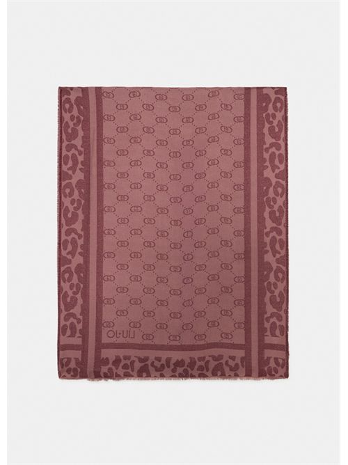 Stola con logo LIU JO | 2F5040T0300/91718